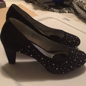 Rhinestone BlackPumps